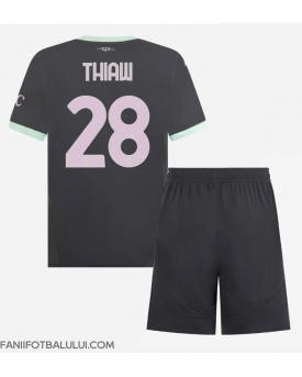 AC Milan Malick Thiaw #28 Echipament de Fotbal Replică 2024-25 Copii Treilea (+ Șorturi)